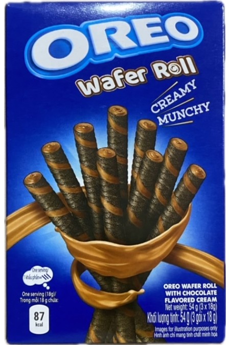 Oreo wafer roll chocolate